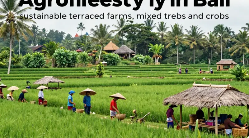 How agroforestry supports Bali’s communities and ecosystems: sustainable farming practices, fair trade, and biodiversity conservation