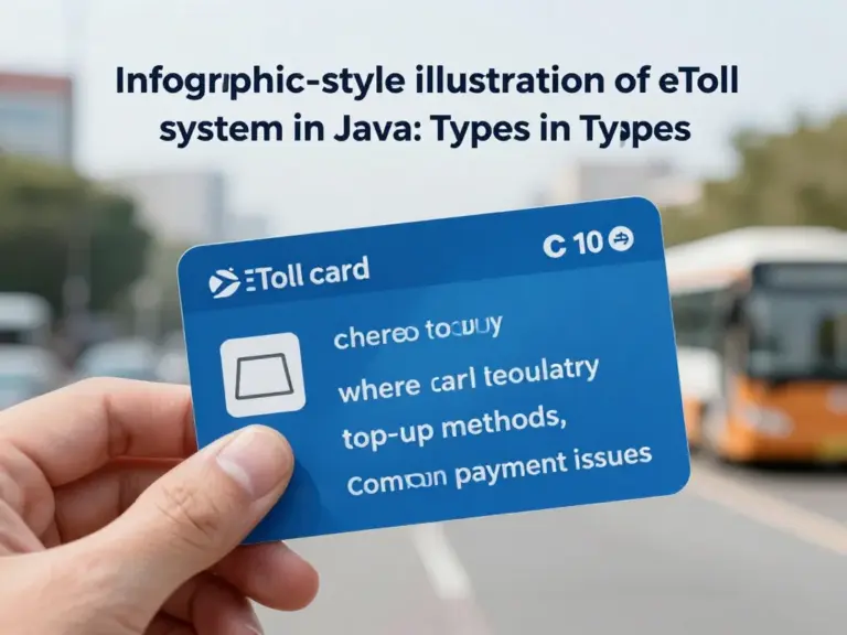How eToll Cards Work in Java: Types, Where to Buy, Top-Up Options, and Common Payment Issues