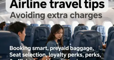 How to avoid extra charges — Tips for booking, prepaid baggage, seat selection, loyalty programs, and packing strategies to minimize fees and comply with airline policies