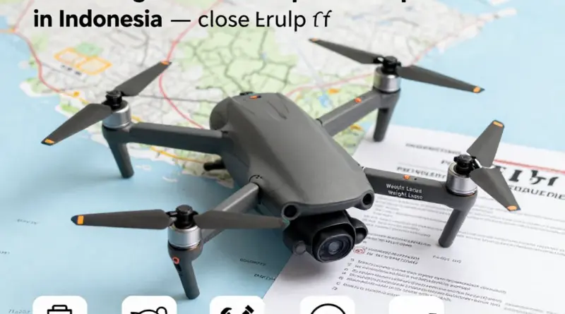 How to determine if your drone requires registration or a permit in Indonesia (including weight limits, commercial vs recreational use, and the Directorate General of Civil Aviation requirements)