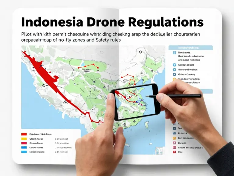Indonesia Drone Rules, Permits, and No-Fly Zones: Complete Guide for Safe and Legal Flying