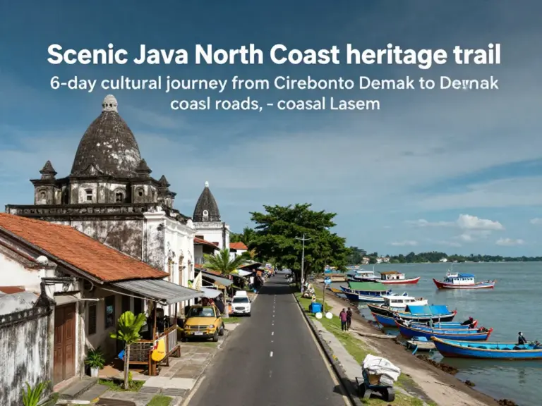Java North Coast Heritage Trail: Ultimate 6-Day Itinerary from Cirebon to Demak via Lasem