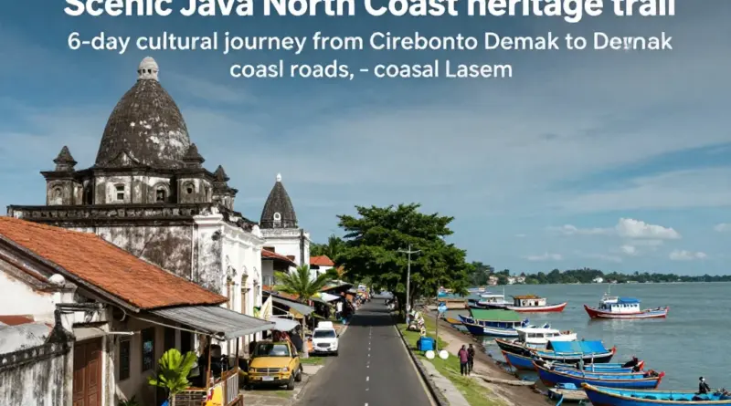 Java North Coast Heritage Trail: Ultimate 6-Day Itinerary from Cirebon to Demak via Lasem