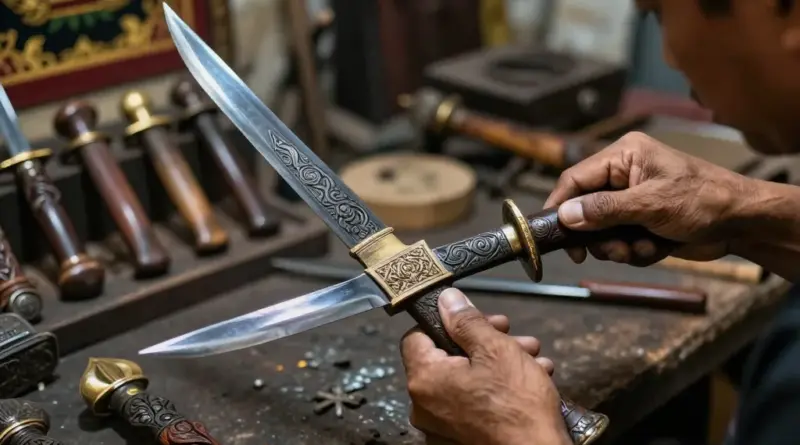 Javanese Keris Makers in Solo Workshops Museum and Meanings