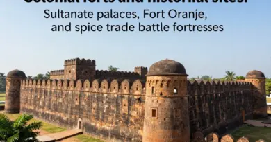 Key Colonial Forts and Historical Sites to Visit: Sultanates, Fort Oranje, and Forts’ Roles in Spice Conflicts