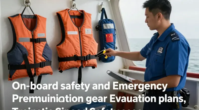 On-Board Safety and Emergency Preparedness: Life Jackets, Communication Equipment, Evacuation Plans, and Crew Qualifications