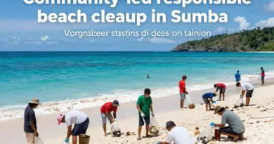 Organizing Responsible Beach Cleanups in Sumba: Best Practices, Community Involvement, and Environmental Outcomes