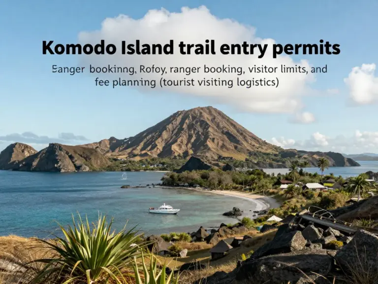 Permits, Entry Fees, and Visitor Limits — How to Plan Your Visit and Book Ranger Services for Komodo Island Trails