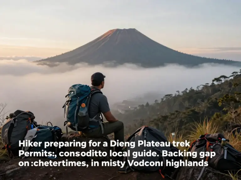 Preparing for Your Dieng Plateau Hike: Permits, Local Guides, Gear, and Timing