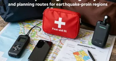 Preparing to Travel to Seismically Active Regions: Packing Essentials, Emergency Plans, and Communication Strategies