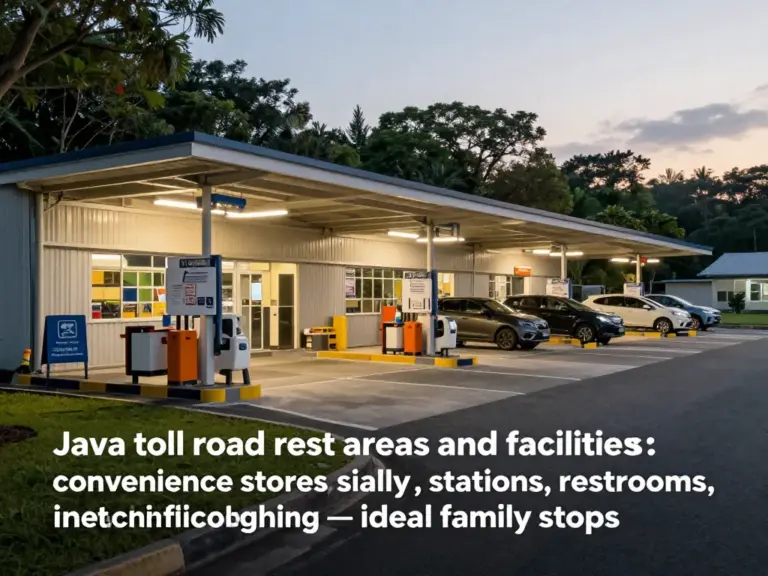 Rest Areas and Facilities on Java Toll Roads: Tiers of Rest Stops, Services Available, Safety Tips, and Best Stops for Families