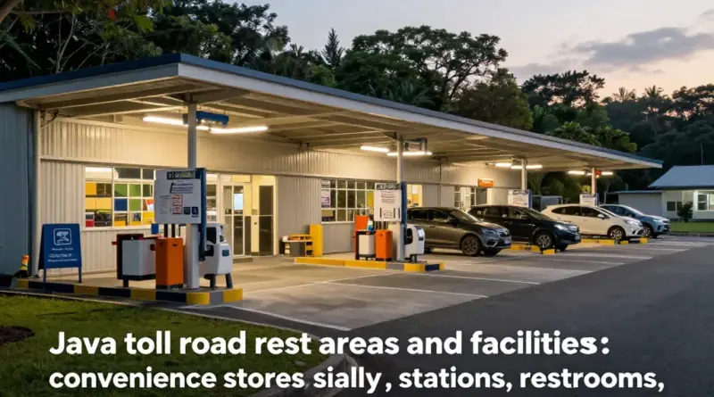 Rest Areas and Facilities on Java Toll Roads: Tiers of Rest Stops, Services Available, Safety Tips, and Best Stops for Families