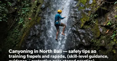 Safety Tips, Skill Levels & Training for Canyoning in North Bali: Preparing for Jumps, Rappels, and Rapids