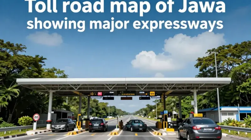 Toll Road Map and Routes Across Java: Major Expressways, Toll Plazas, Typical Distances, and Travel Time Expectations