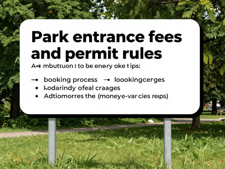 Understanding Entry Fees, Permits, and How to Book: Park Rules, Local Fees, and Cost-Saving Tips