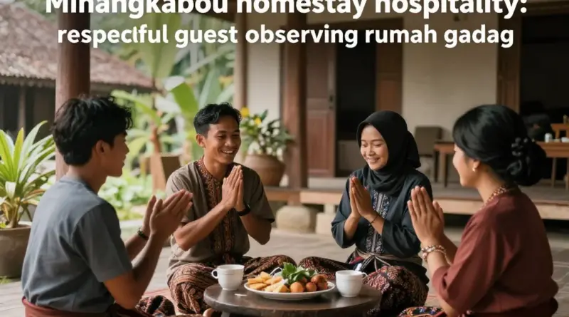 Understanding Minangkabau Hospitality: Homestay Etiquette and Respectful Behavior for Guests
