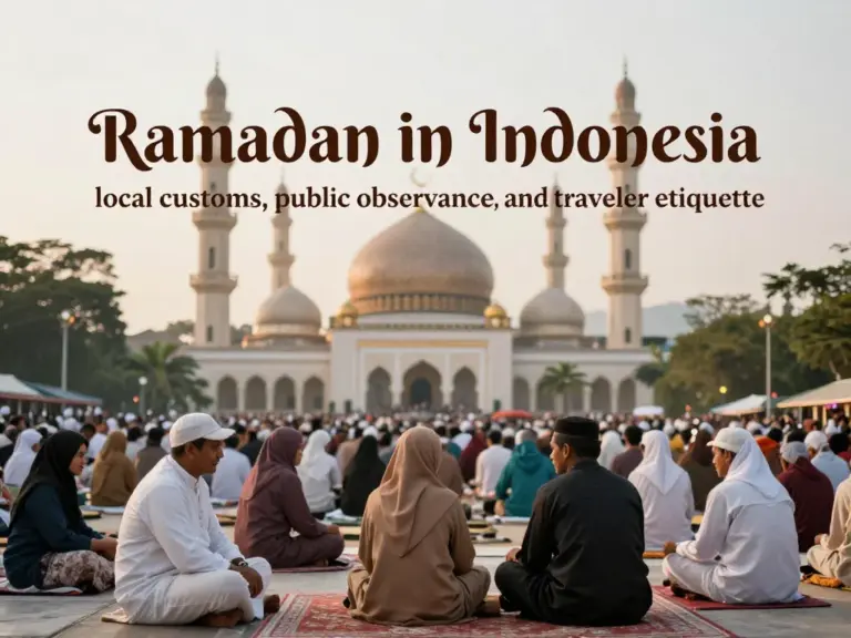 Understanding Ramadan in Indonesia: significance, local customs, and expected public behaviors for travelers