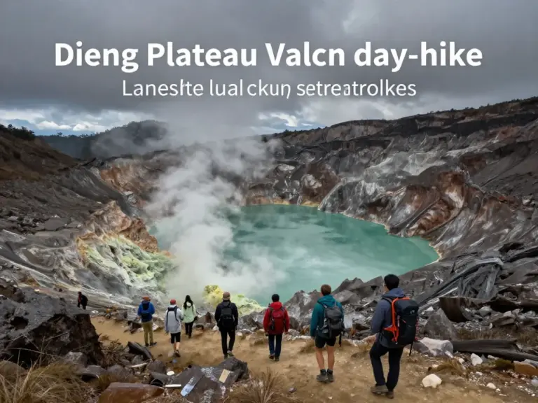 Volcano Day Hikes in Dieng Plateau: Ultimate Guide to Crater Lakes, Trails, and Safety Tips