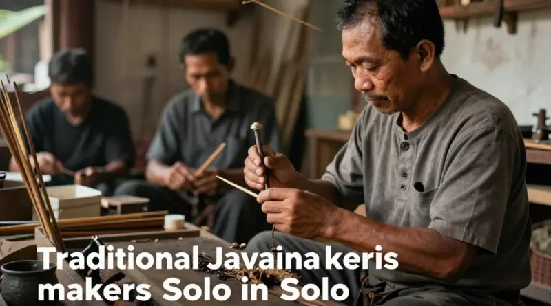 What searchers want to know about who makes Javanese keris in Solo: profiles of traditional makers, workshop locations, and how to visit them (workshops, tour tips, opening hours)