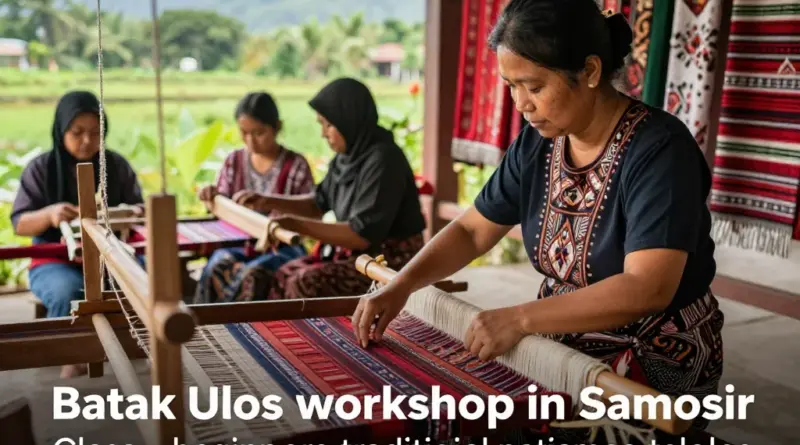 What to Expect from a Batak Ulos Weaving Workshop in Samosir: Class Formats, Duration, and Hands-On Techniques for Beginners