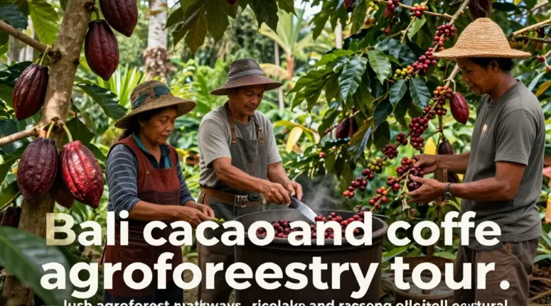 What to expect on a Bali cacao and coffee agroforestry tour: typical itineraries, hands-on activities, and cultural immersion