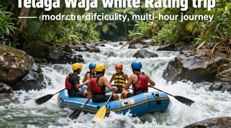 What to expect on a typical Telaga Waja rafting trip — difficulty, duration, equipment, and river conditions