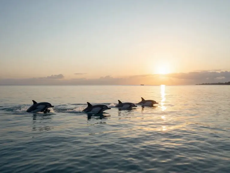 When is the best time to see dolphins in Lovina and what seasonal/weather factors affect sightings (best months, sunrise times, tides)?