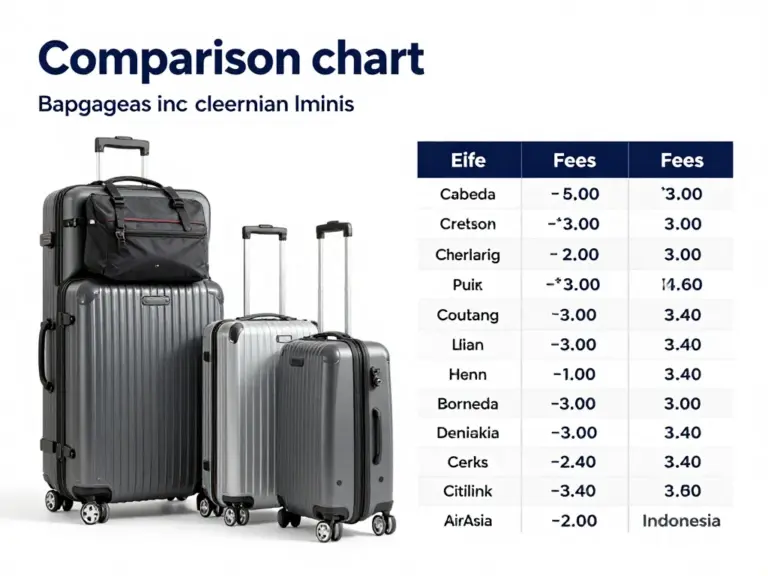 Which Indonesian airlines allow what baggage sizes and weights? — Comparing cabin and checked baggage limits, carry-on dimensions, weight allowances, and excess baggage fees for Garuda Indonesia, Lion Air, Batik Air, Citilink, and AirAsia Indonesia