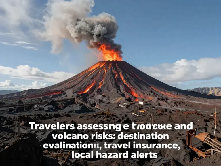 Why Earthquake and Volcano Risks Matter for Travelers: Assessing Destinations, Travel Insurance, and Local Alerts