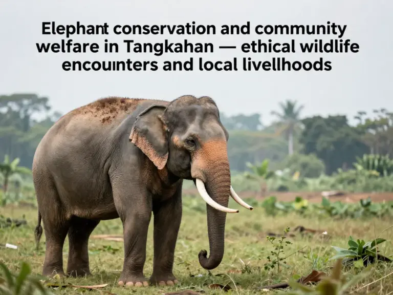 Why Ethical Encounters Matter: Understanding Conservation, Welfare, and Local Communities in Tangkahan