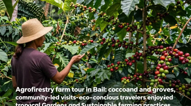 Why choose agroforestry tours in Bali? Benefits of cacao, coffee & community-led farm visits for eco-conscious travelers