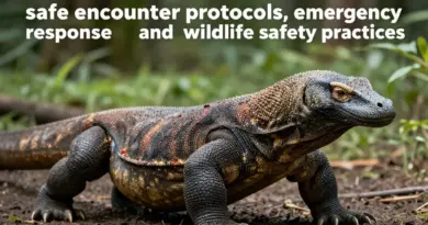 Wildlife Safety and Ranger Guidelines — How Rangers Manage Komodo Dragons, Best Practices During Encounters, and Emergency Procedures