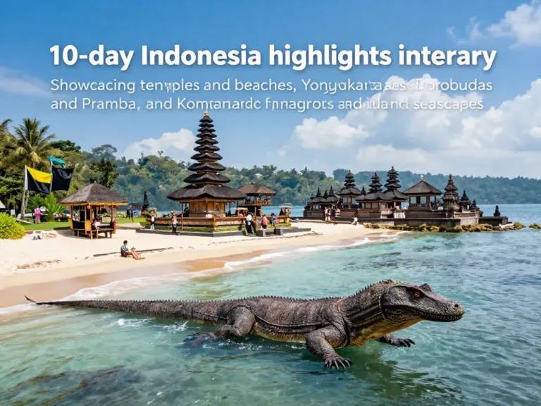 10-Day Indonesia Highlights Itinerary: Bali, Yogyakarta & Komodo — Ultimate Day-by-Day Guide for First-Time Travelers