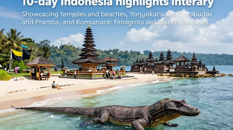 10-Day Indonesia Highlights Itinerary: Bali, Yogyakarta & Komodo — Ultimate Day-by-Day Guide for First-Time Travelers