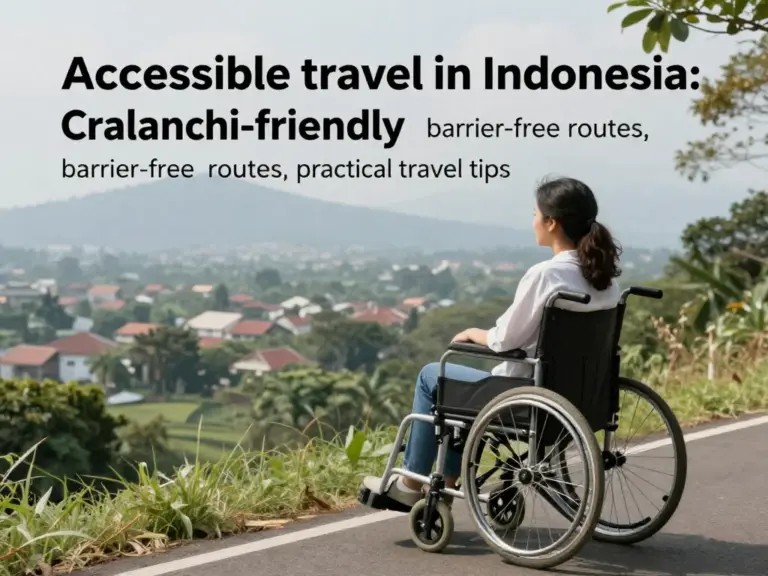 Accessibility Travel in Indonesia: Wheelchair-Friendly Stays, Routes, and Practical Tips for Travelers