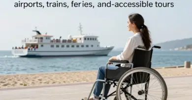 Accessible Transportation and Route Guides: Airports, Trains, Ferries, and Wheelchair-Accessible Tours