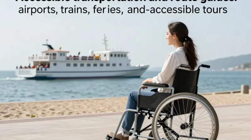 Accessible Transportation and Route Guides: Airports, Trains, Ferries, and Wheelchair-Accessible Tours
