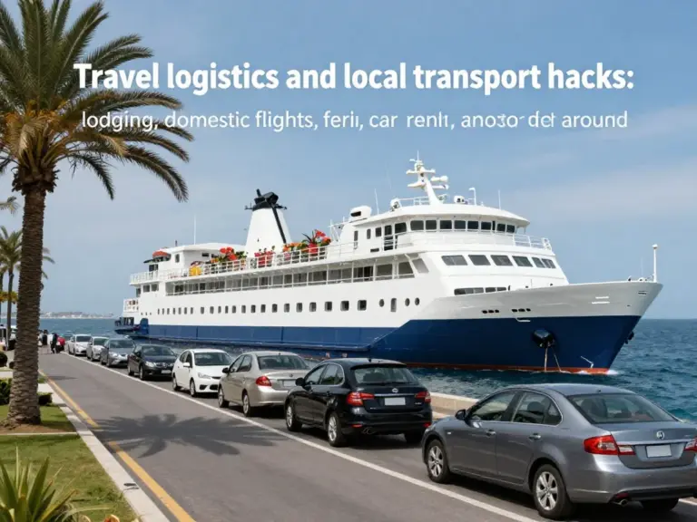 Accommodation, Transportation and Local Transport Hacks: Where to Stay, Domestic Flights, Ferries, Car Rentals, and Getting Around Safely