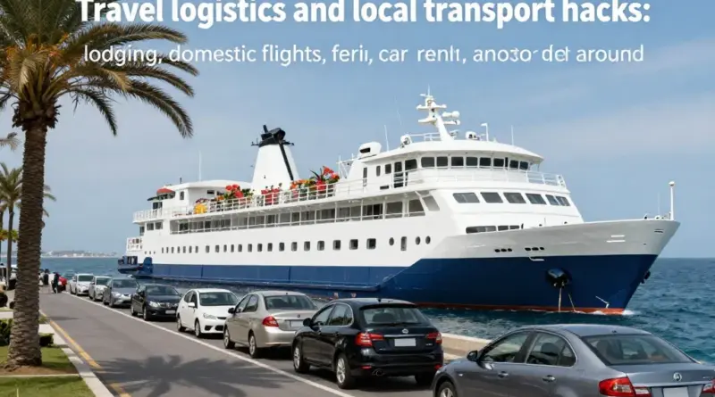 Accommodation, Transportation and Local Transport Hacks: Where to Stay, Domestic Flights, Ferries, Car Rentals, and Getting Around Safely