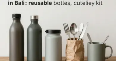 BYO (Bring Your Own) gear essentials for Bali: where to buy reusable bottles, cutlery, kits, and rules for carrying and using them
