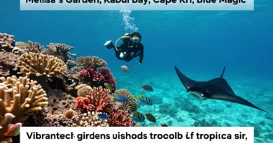 Best Beginner-Friendly Dive Sites in Raja Ampat — What to Expect at Melissa’s Garden, Kabui Bay, Cape Kri and Blue Magic