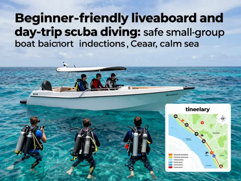 Choosing the Right Liveaboard and Day Trips for Beginners — Safety, Itineraries, Onboard Facilities and Dive Instructors