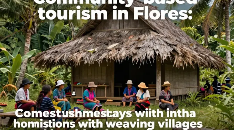 Community-Based Tourism in Flores: Homestays, Weaving Villages, and Local Food Experiences