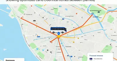 Designing integrated routes and schedules: optimizing connections between ferries, bemos, and shared car hubs for convenience and reduced emissions