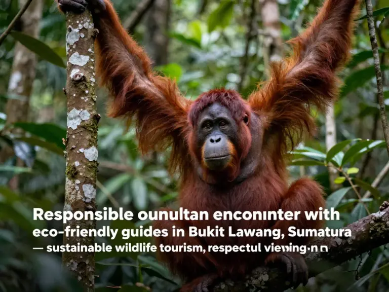 Ethical Orangutan Encounters in Sumatra: How to Choose Responsible Guides in Bukit Lawang for a Sustainable Wildlife Experience