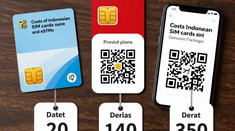 How Much Do Indonesian SIM Cards and eSIMs Cost? — prepaid plans, data bundles, tourist packages, and tips to save