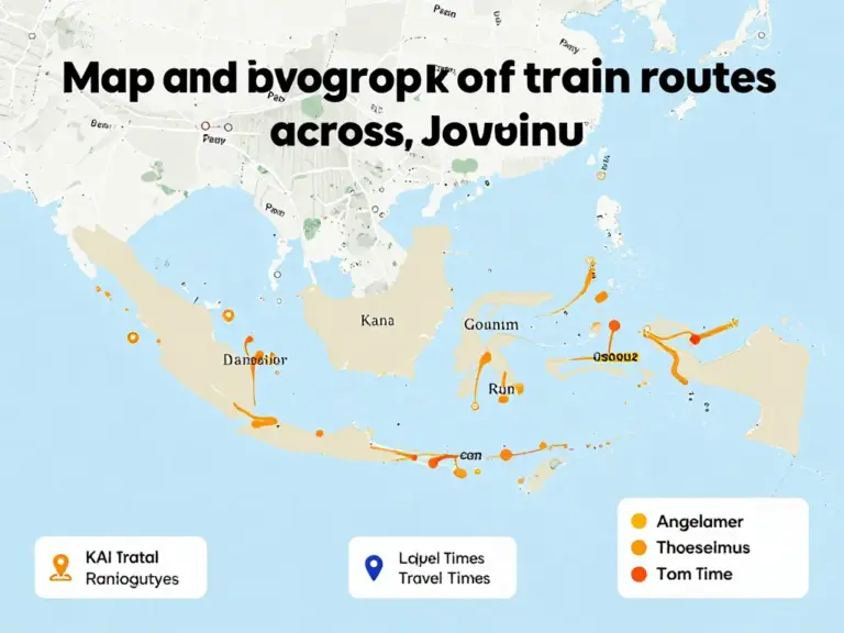 How to Choose the Best KAI Train Routes Across Java: overview of major lines, travel times, and route selection tips for your itinerary