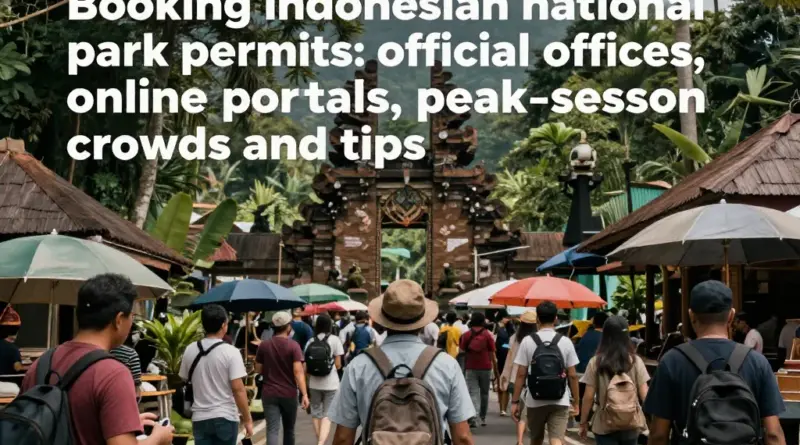 How to Find and Book National Park Permits in Indonesia: Official Offices, Online Portals, and Peak-Season Tips