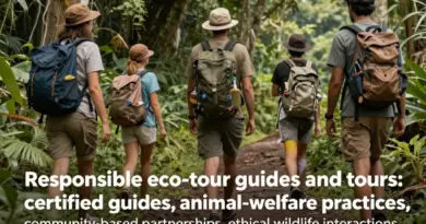How to Identify Responsible Guides and Tours: Certifications, Animal Welfare Practices, and Community-Based Partnerships