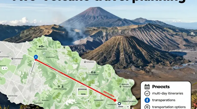 How to Plan Your Two-Volcano Trip — Routes, Multi-Day Itineraries, Transportation Options, and Permits